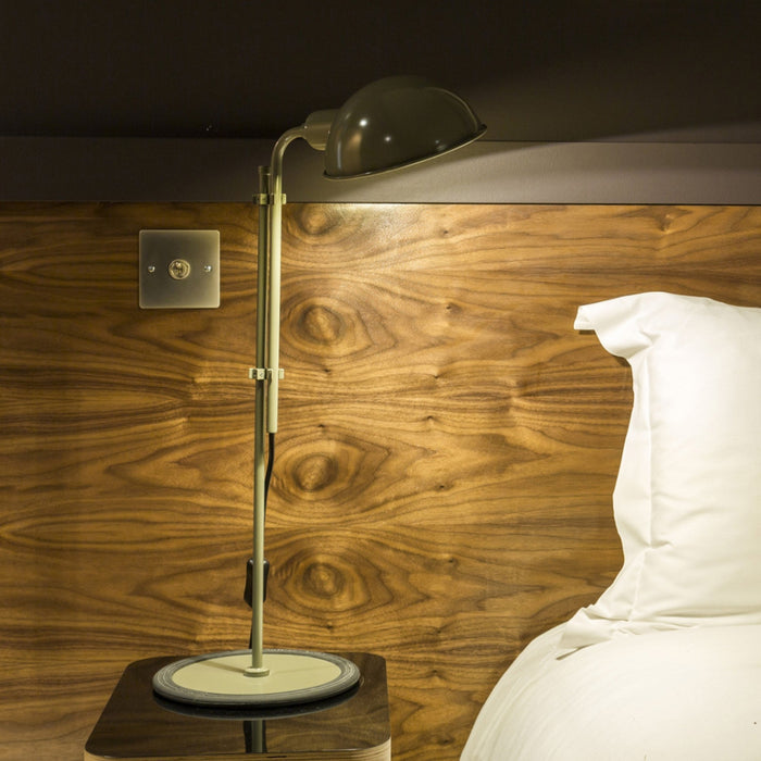 Funiculi S Table Lamp in bedroom.