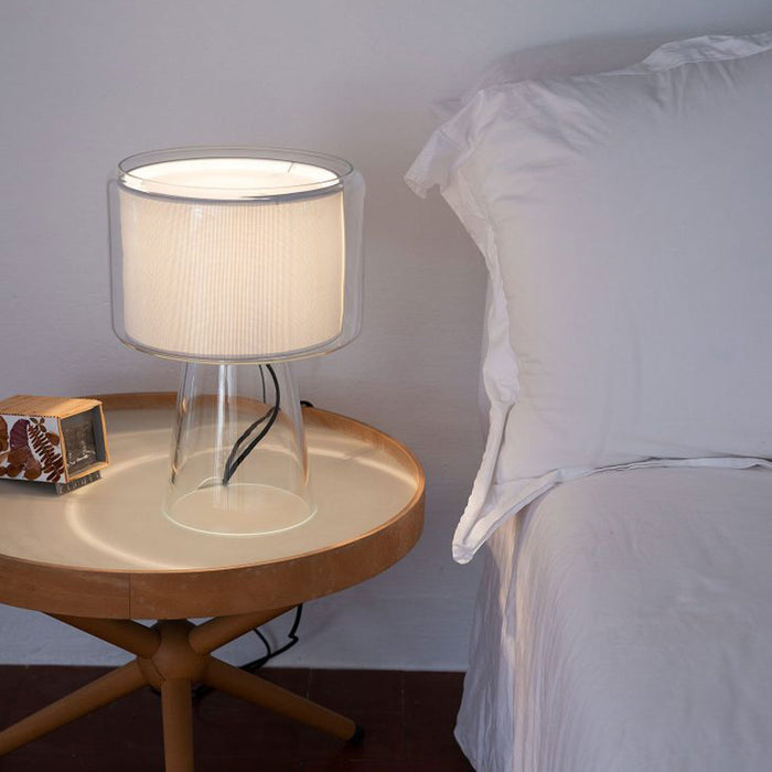 Mercer Table Lamp in bedroom.