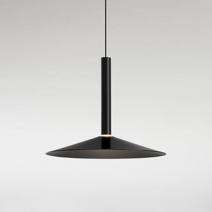 Milana Counterweight LED Pendant Light in Black/Small.