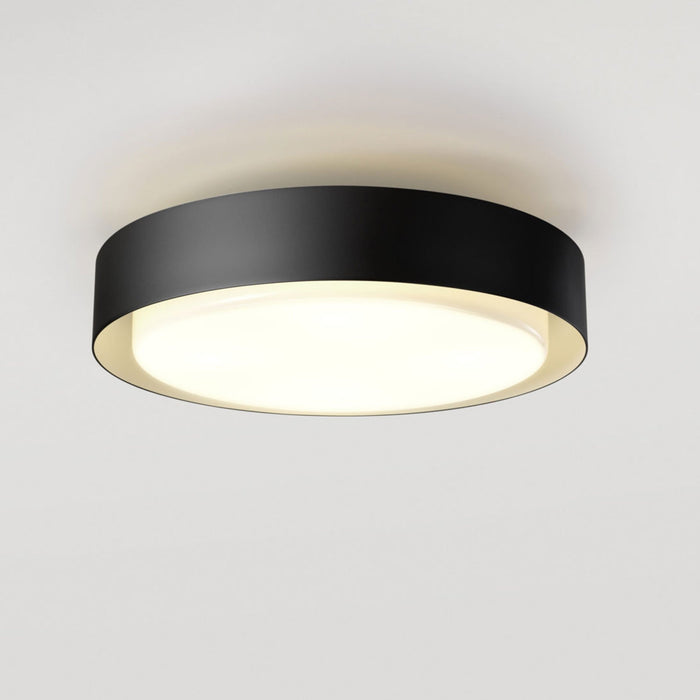 Plaff-On! Ceiling / Wall Light in Black/Large.