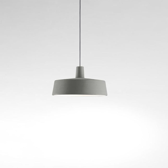 Soho LED Pendant Light in Stone grey/Small.