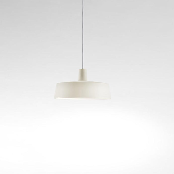 Soho Outdoor LED Pendant Light in White/Small.