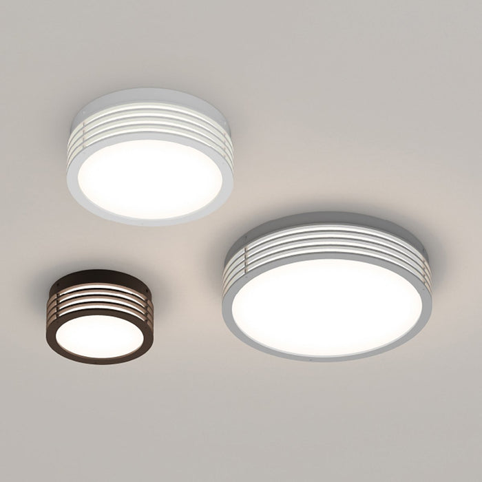 Marue™ Outdoor LED Semi Flush Mount Ceiling Light in Detail.