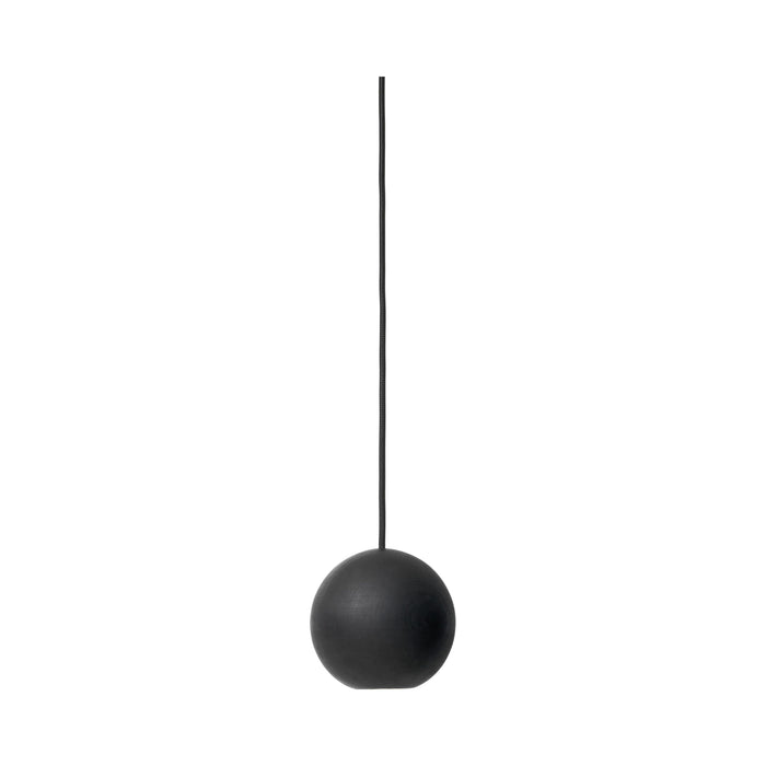 Liuku Ball Pendant Light in Black/No Shade
