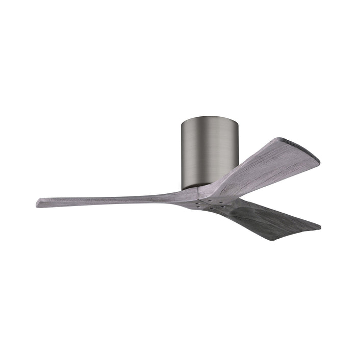 Irene IR3H Indoor / Outdoor Ceiling Fan in Brushed Pewter/Barn Wood (42-Inch).