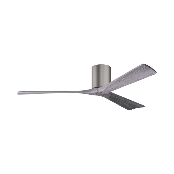 Irene IR3H Indoor / Outdoor Ceiling Fan in Brushed Pewter/Barn Wood (60-Inch).