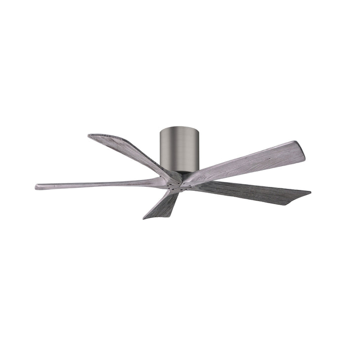 Irene IR5H Indoor / Outdoor Ceiling Fan in Brushed Pewter/Barn Wood (52-Inch).