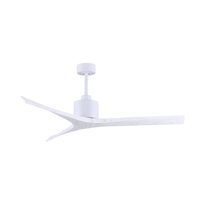 Mollywood Indoor / Outdoor Ceiling Fan in Matte White/Matte White (60-Inch).