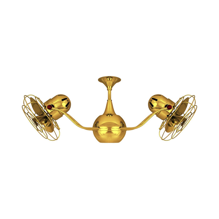 Vent-Bettina Ceiling Fan in Gold/Metal.