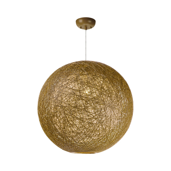 Bali Outdoor Pendant Light in Natural (Large).