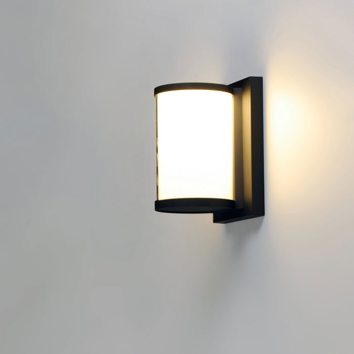 Barrel Outdoor LED Wall Light in Detail.