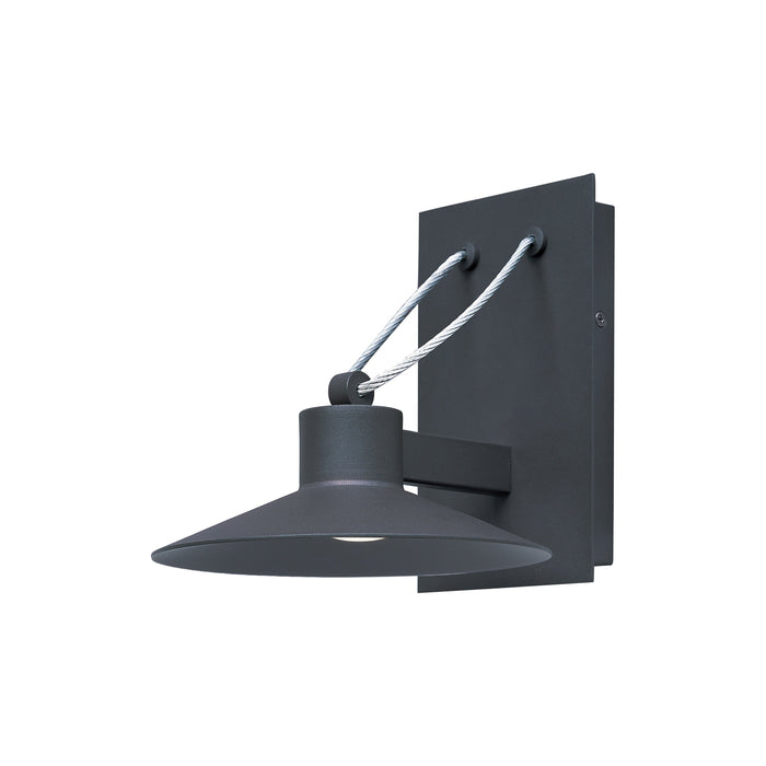 Civic Outdoor LED Wall Light in Small/Frosted.