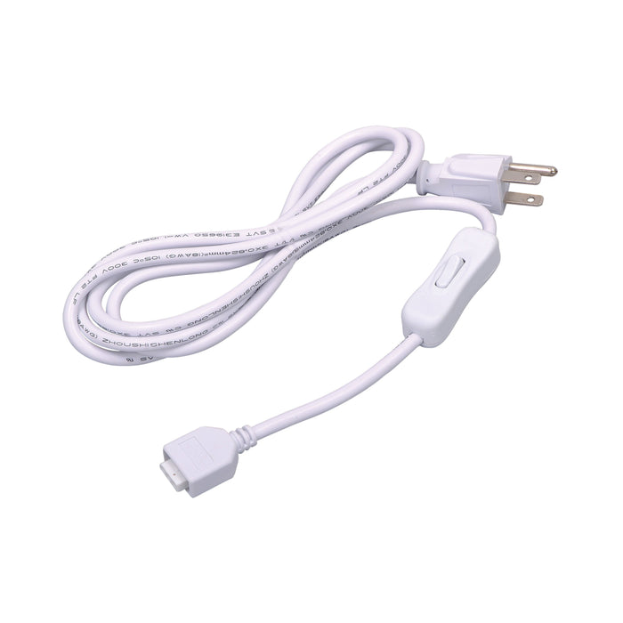 CounterMax MXInterLink3 Power Cord in Switch On Cord/White.