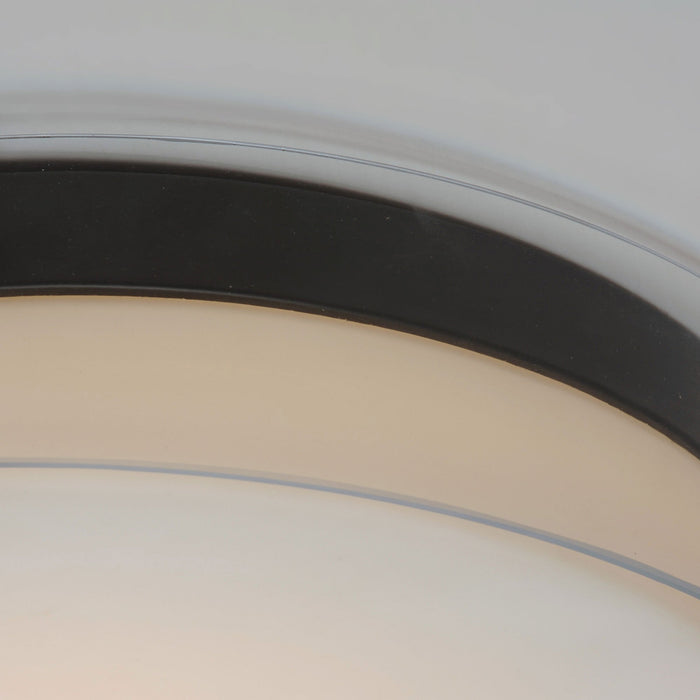 Duo Glass LED Flush Mount Ceiling Light in Detail.