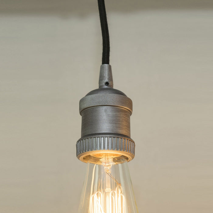 Early Electric Multi Light Pendant Light in Detail.