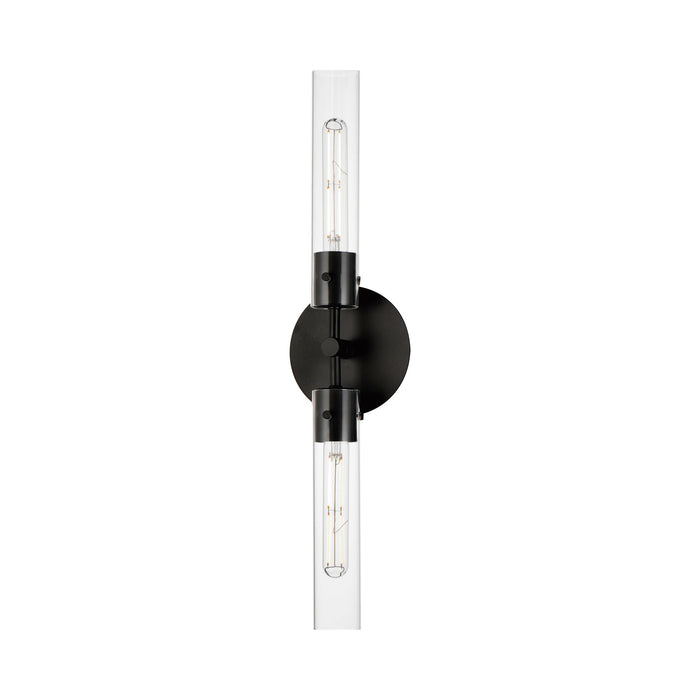 Equilibrium LED Wall Light in Black.