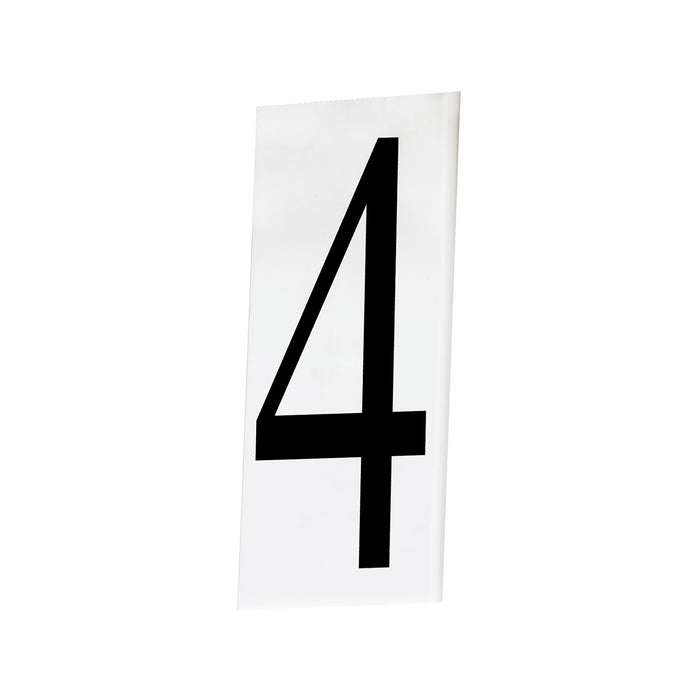 House Numbers in Number 4.