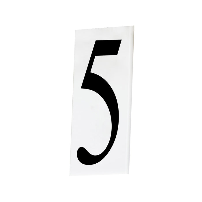 House Numbers in Number 5.
