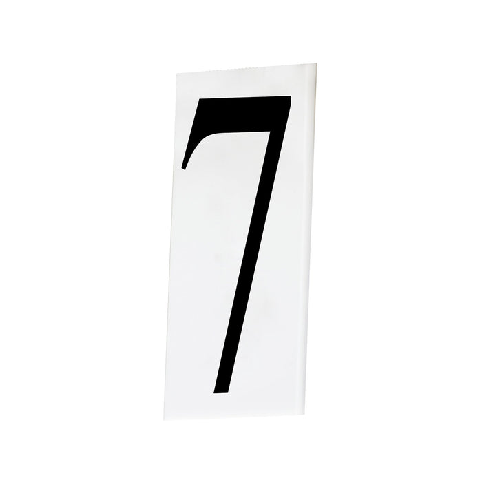 House Numbers in Number 7.