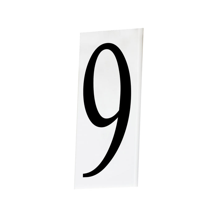 House Numbers in Number 9.