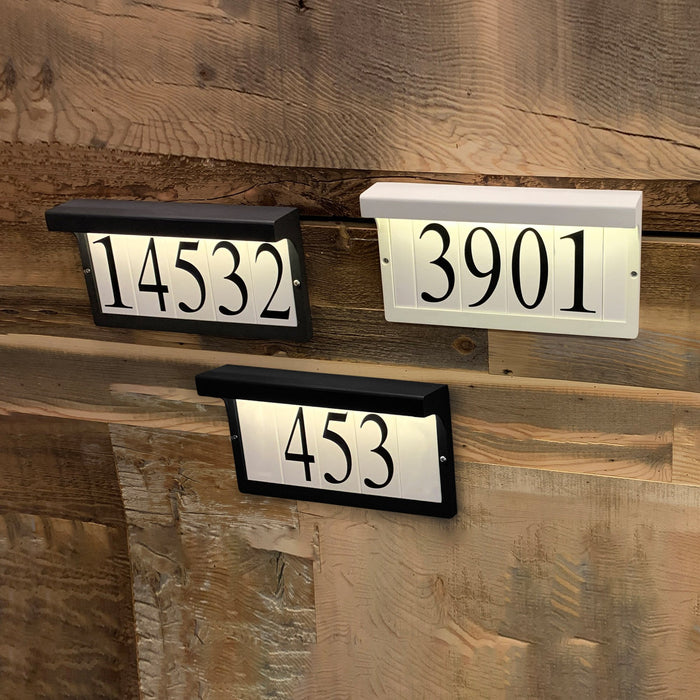House Numbers in Detail.