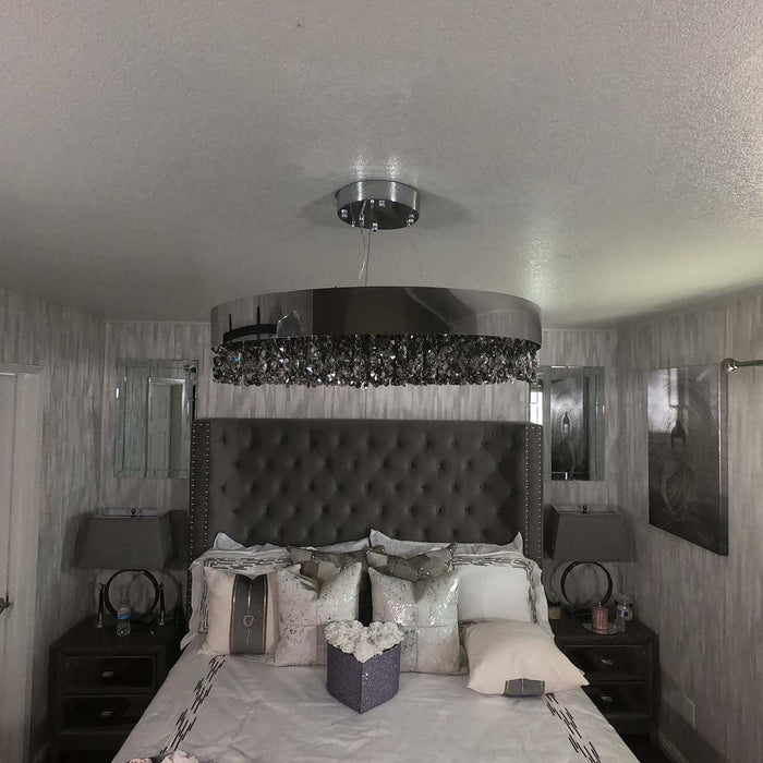 Mystic LED Pendant Light in bedroom.