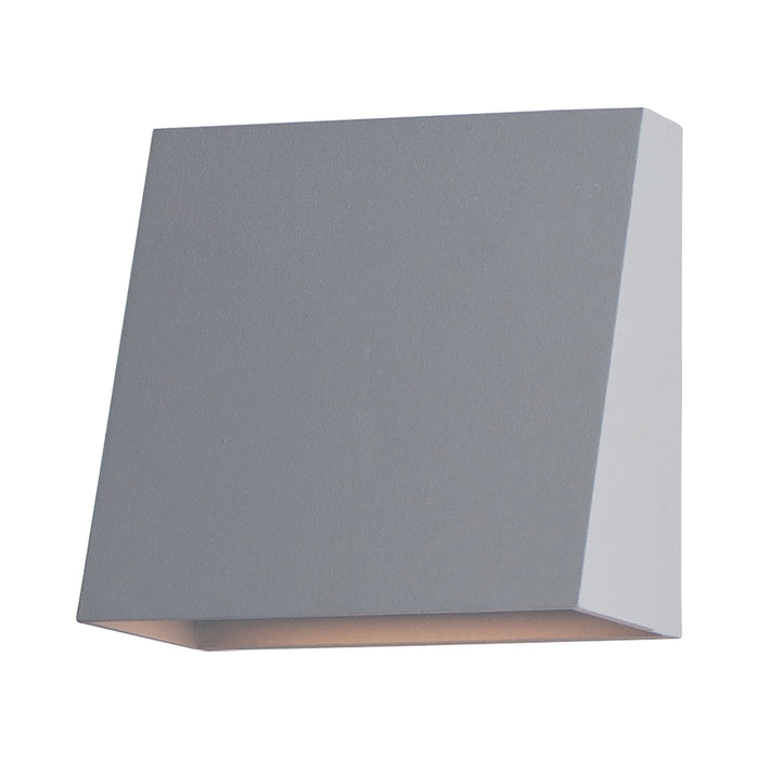 Pathfinder Outdoor LED Wall Light in Silver.