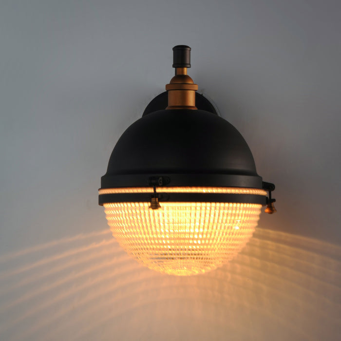 Portside Outdoor Wall Light in Detail.