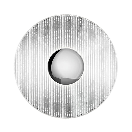 Meclisse™ LED Wall Light in Polished Chrome/Clear Glass.