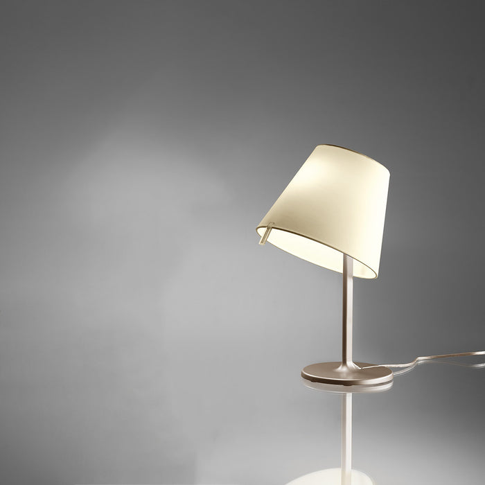 Melampo Mini Table Lamp in Bronze.