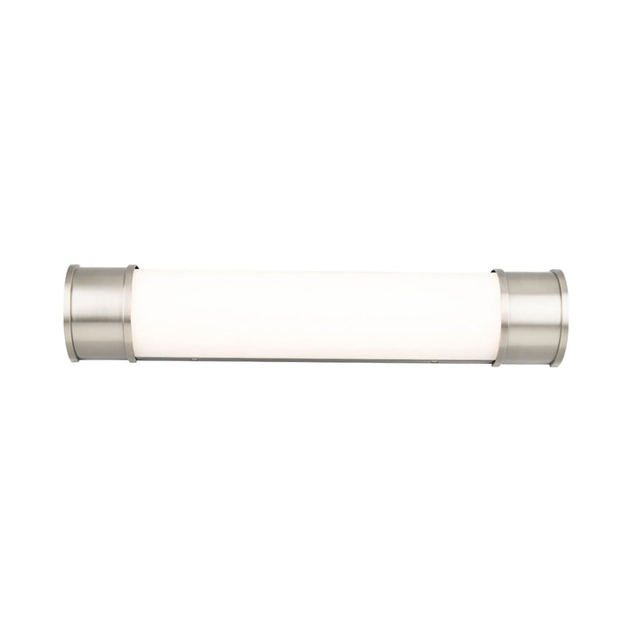 Mercer LED Bath Wall Light in Small/Brushed Nickel.
