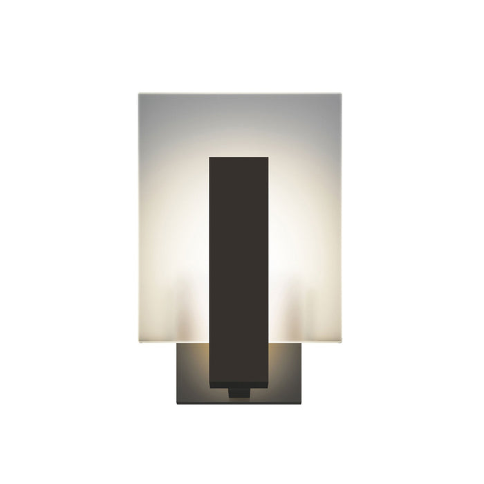 Midtown LED Wall Light in Short/Textured Bronze.