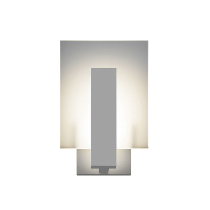 Midtown LED Wall Light in Short/Textured Gray.
