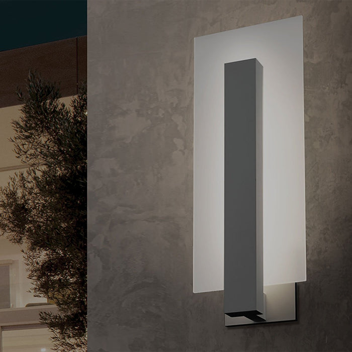 Midtown LED Wall Light in outdoor.