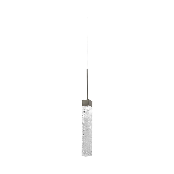 Minx LED Pendant Light in 1-Light/Antique Nickel.