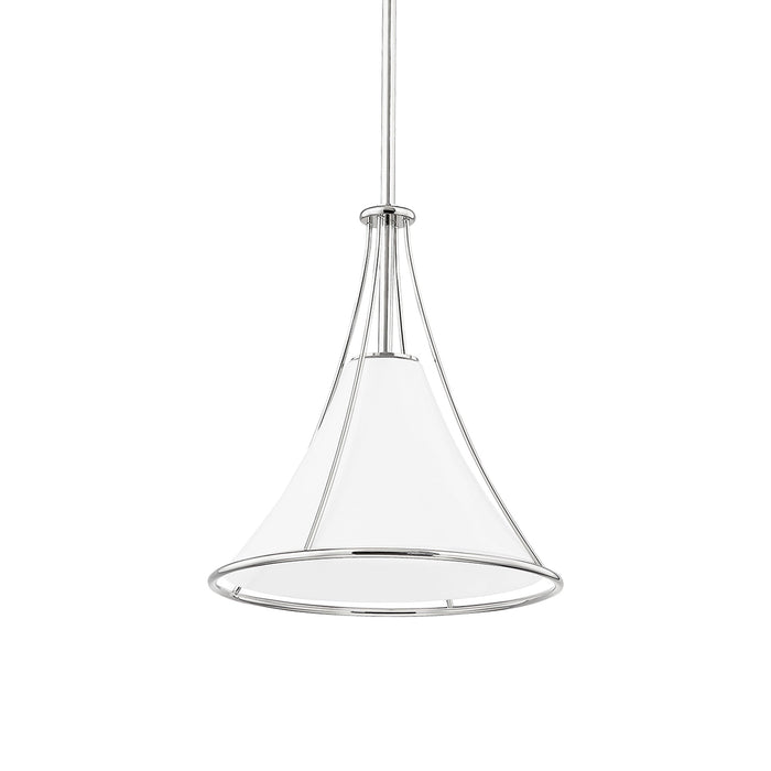 Madelyn Pendant Light in Polished Nickel (Small).