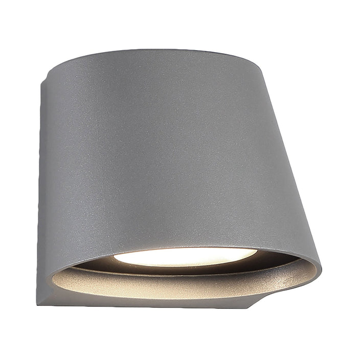 Mod Indoor/Outdoor LED Wall Light in Graphite.