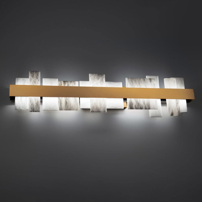 Acropolis LED Vanity Wall Light in Detail.