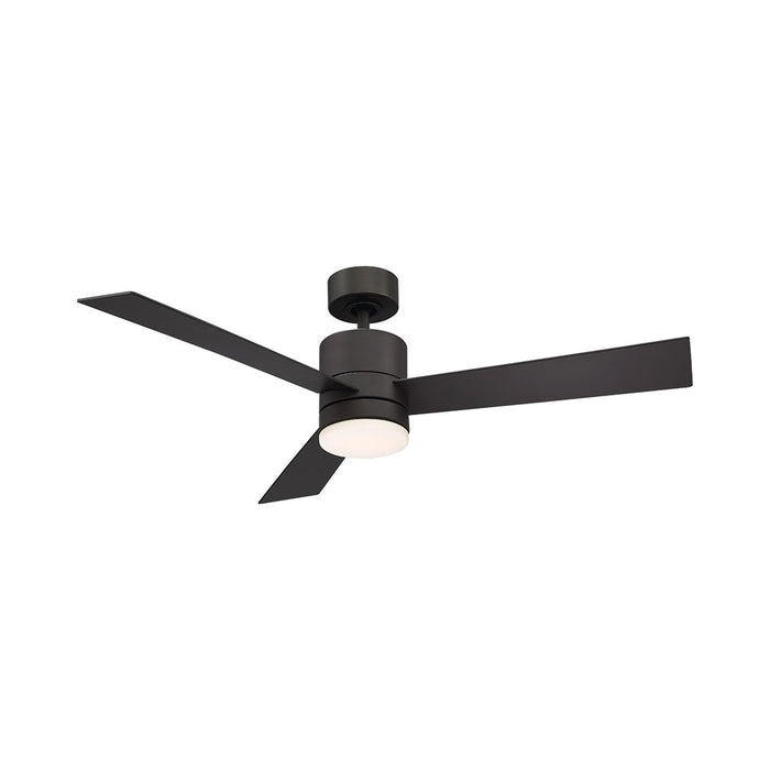 Axis Downrod LED Ceiling Fan in 52-Inch/Bronze.