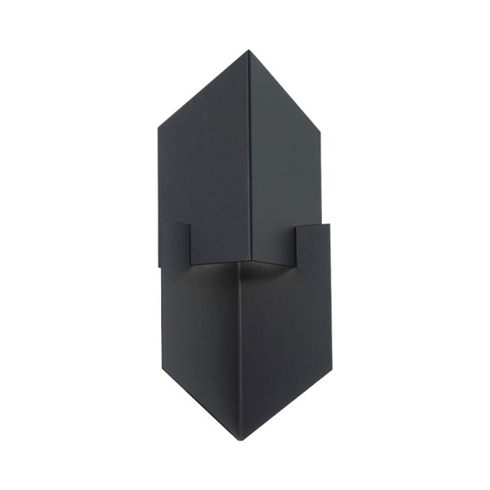Cupid Outdoor LED Wall Light in Black.