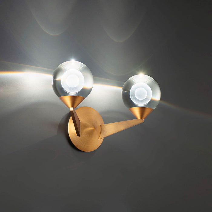 Double Bubble LED Wall Light in Detail.