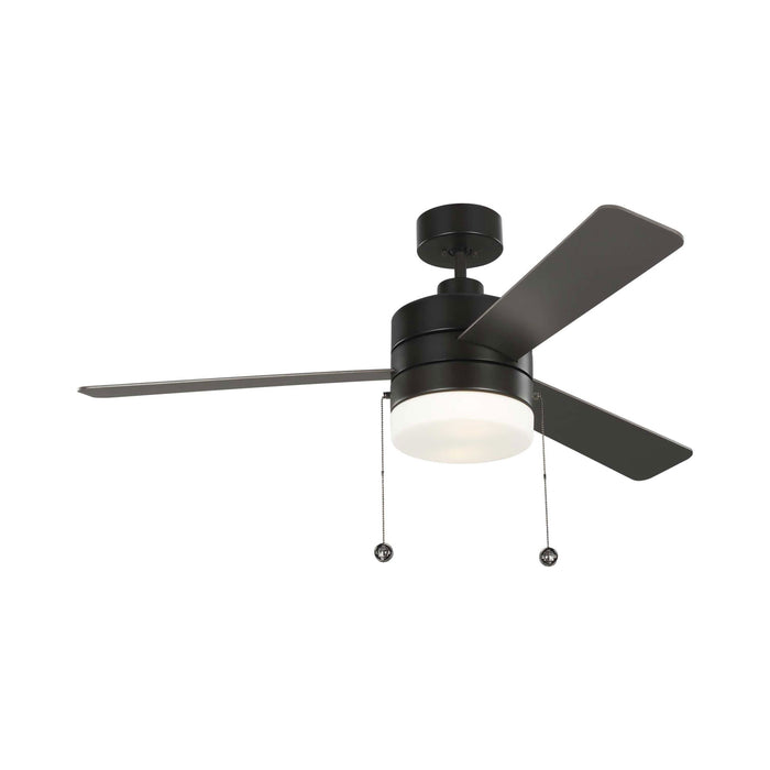 Syrus LED Ceiling Fan in Oil Rubbed Bronze.