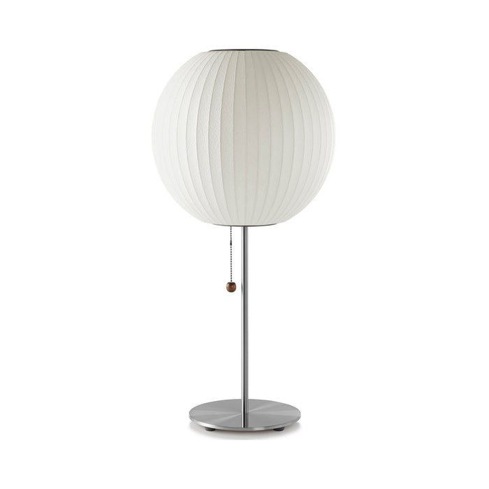Nelson® Ball Lotus Table Lamp in Brushed Nickel