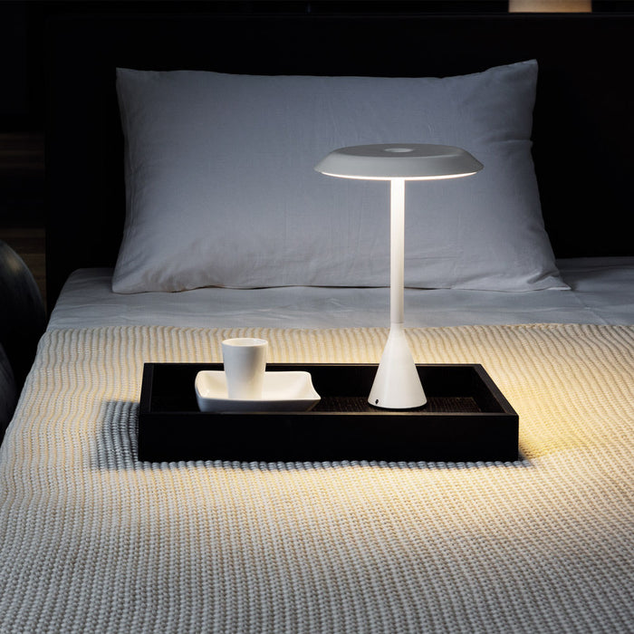 Panama LED Table Lamp in bedroom.