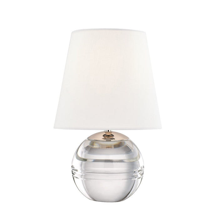 Nicole Table Lamp in Silver.