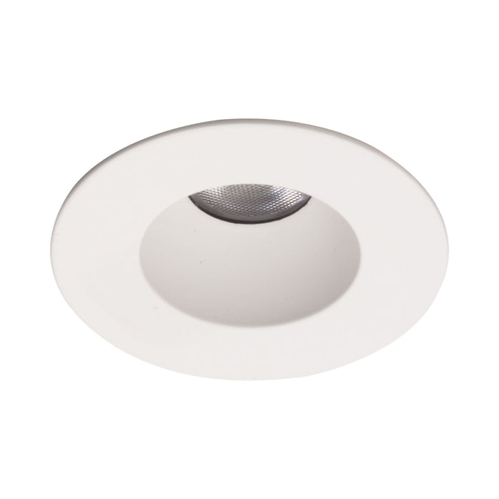 Ocularc 1.0 Round Open Reflector LED Recessed Trim in Brushed Nickel.