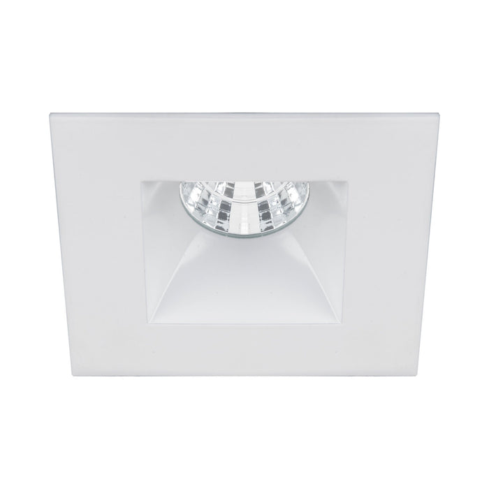 Ocularc 2.0 Square Open Reflector 9W LED Recessed Trim in White.