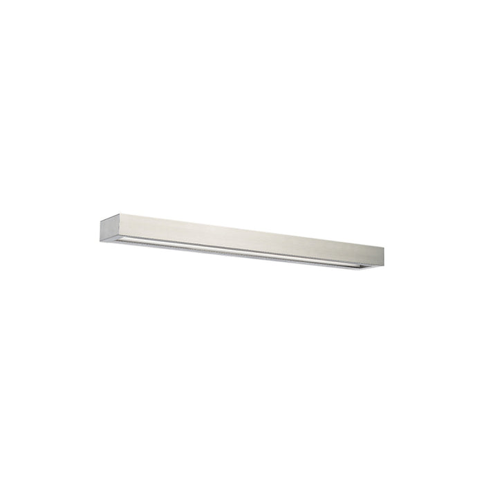 Open LED Bath Bar Light in Small/2700K/Brushed Nickel.