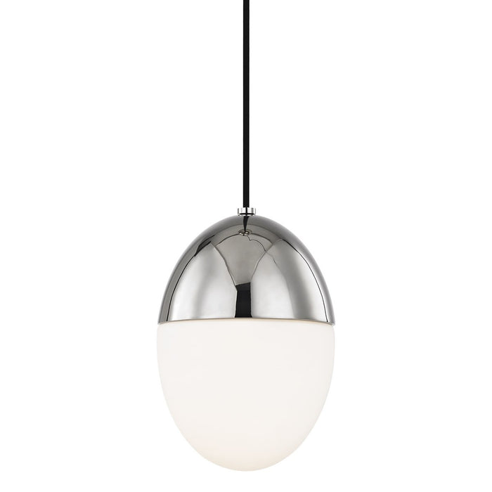 Orion Pendant Light in Polished Nickel/Small.