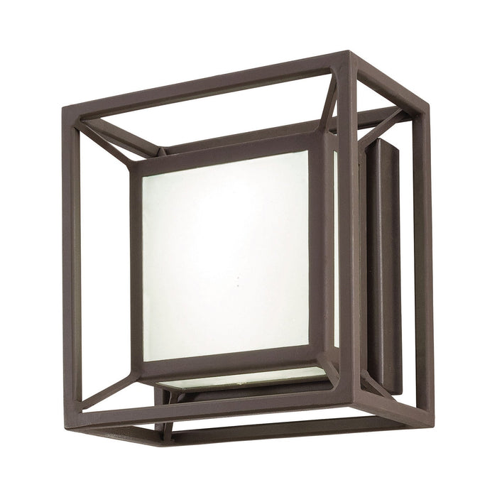 Outline Outdoor LED Ceiling/Wall Light in Painted Bronze.